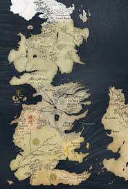 From Dothraki to Valyrian map