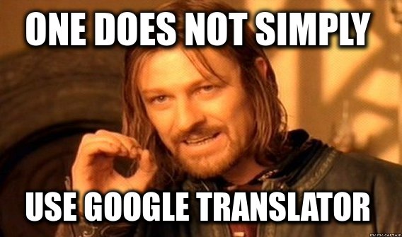 use google translators